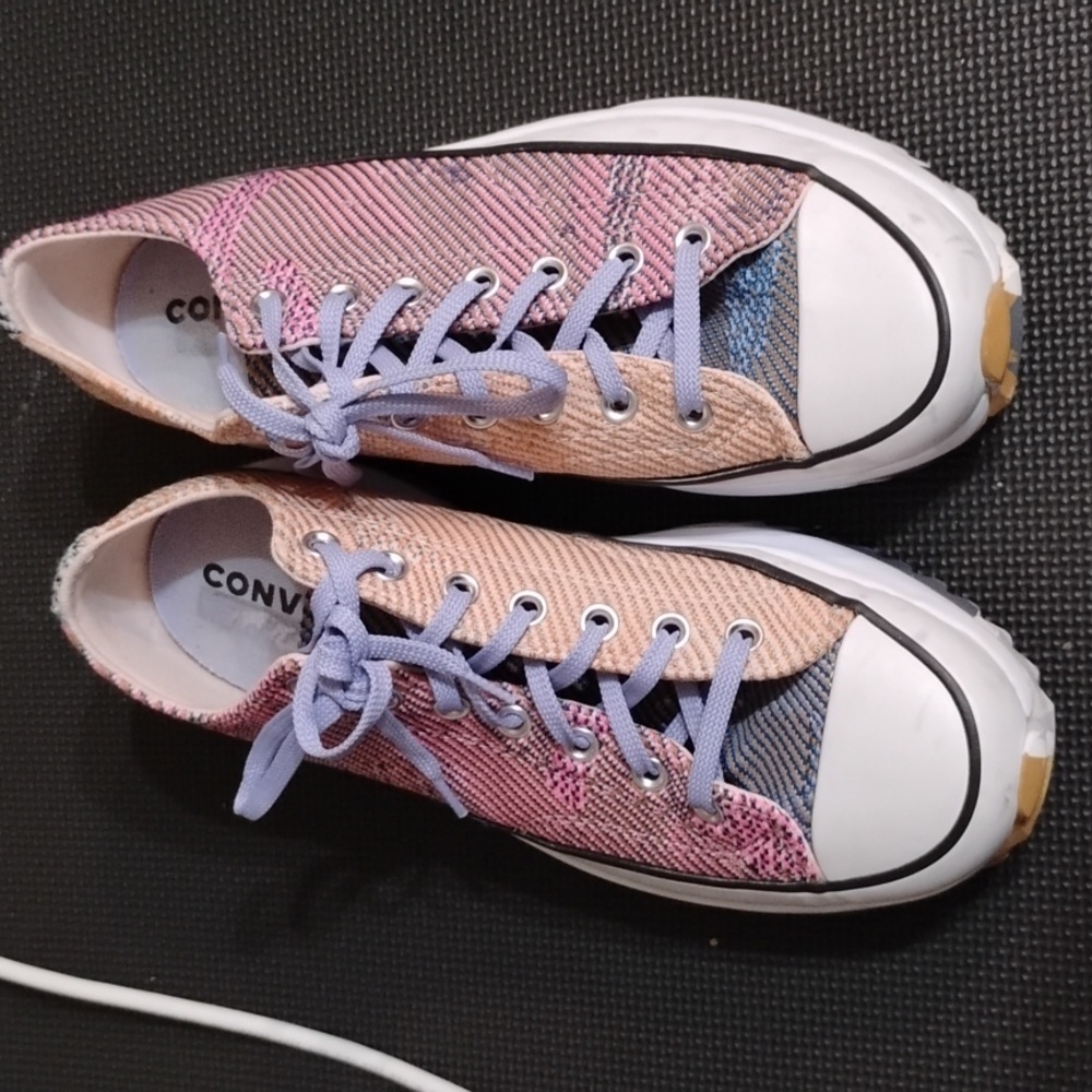 CONVERSE WOMEN'S Run Star Hike Low Top Platform Lugged Athletic 9.5 Men's 11 Wom